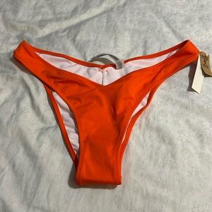 Pink Orange Victoria Secret Swim